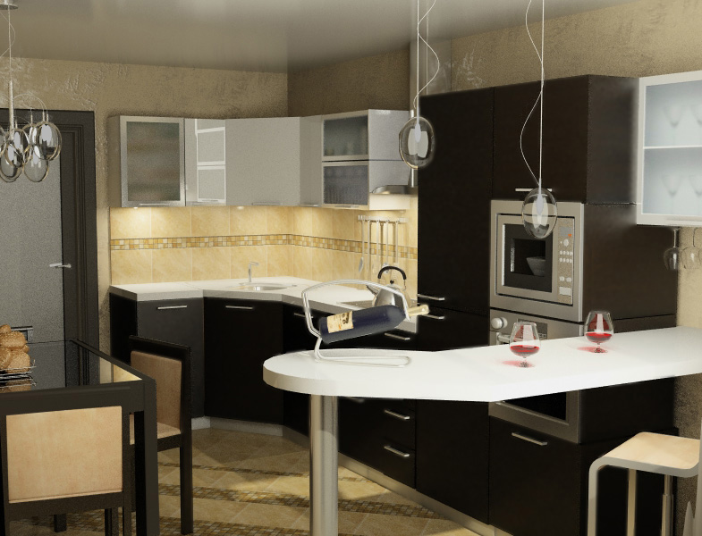 Моя первая free-lance работа: Квартира в Москве