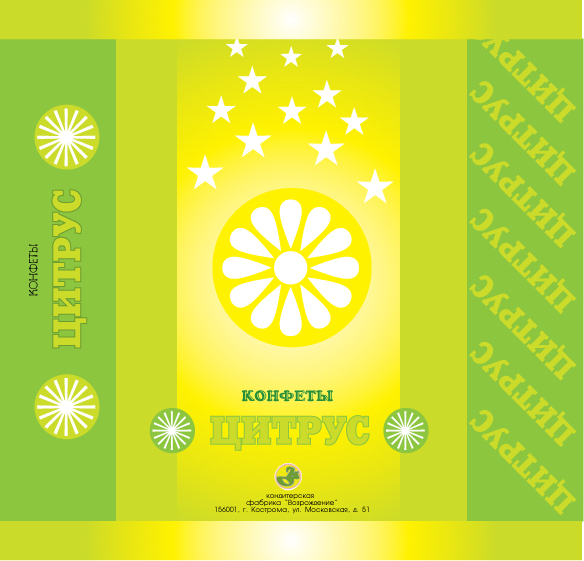 Конфеты "Цитрус"
