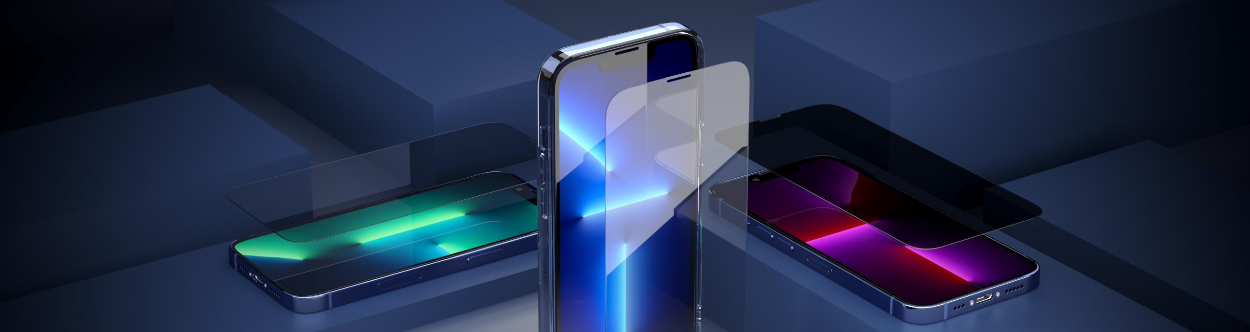 Баннер защитные стёкла