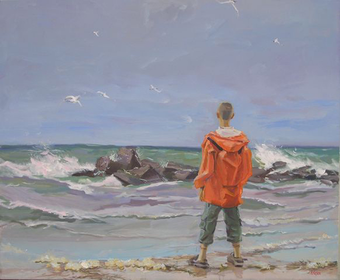 Serie "Ostseeimpressionen" Sturm am Ostsee