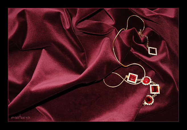 Фотосессия в магазине тканей