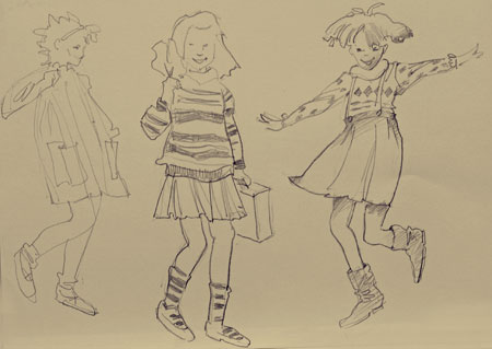 Рисунок.  Бумага, карандаш.