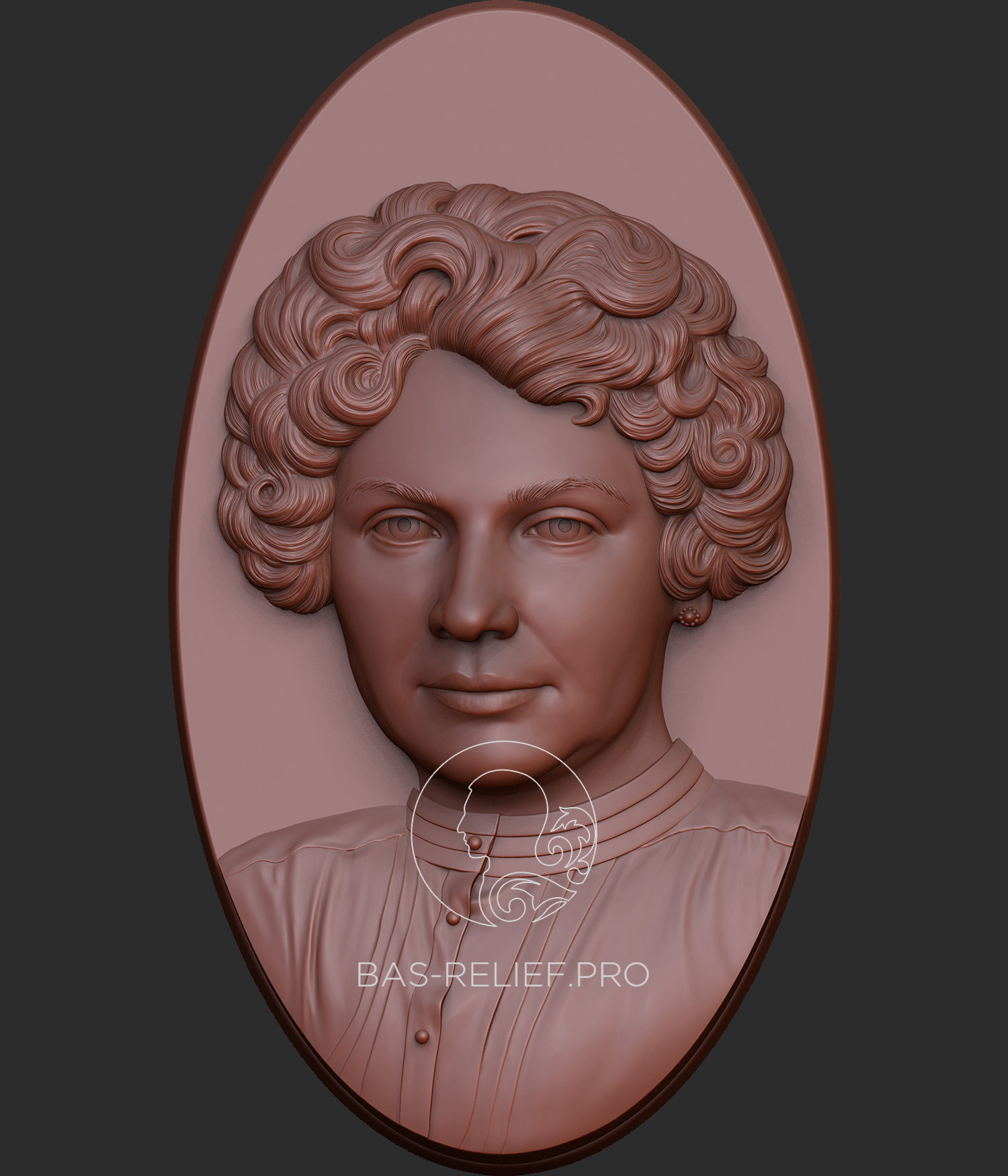  3д моделирование барельефа для литья из бронзы