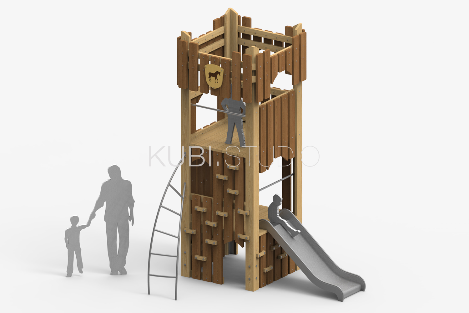 Крепость с горкой №33