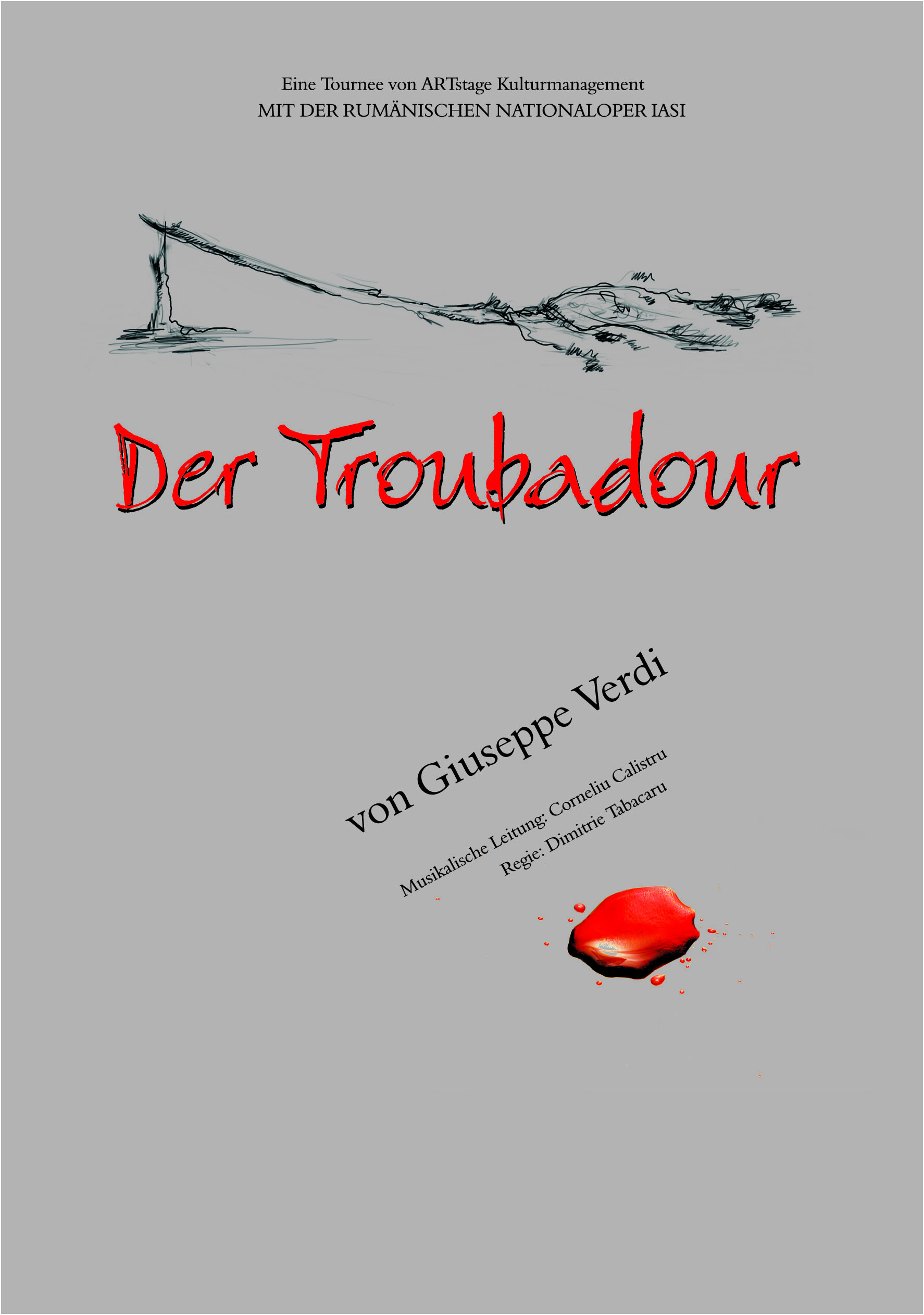 афиша "Трубадур"