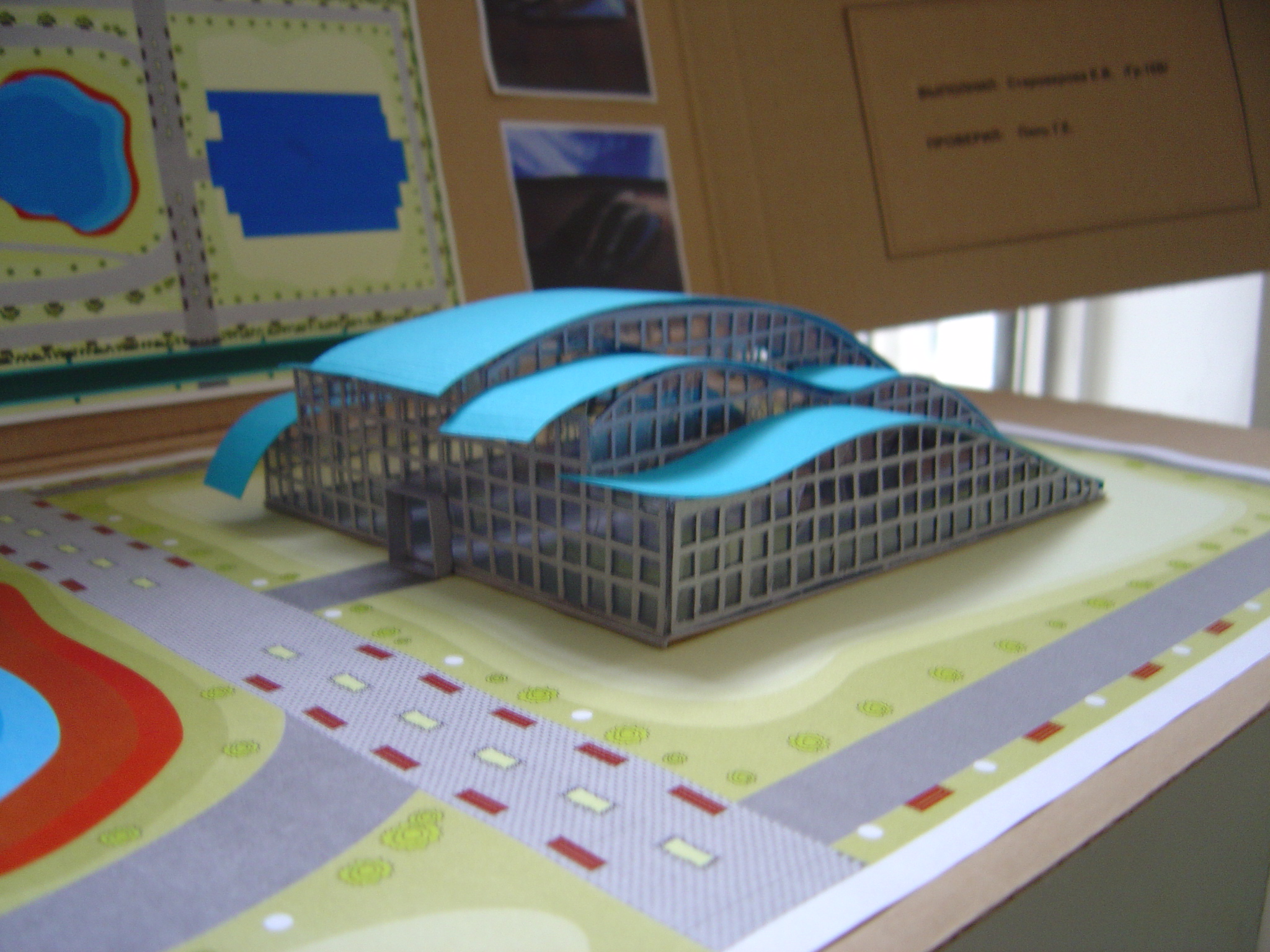 Павильон творчества (макет)