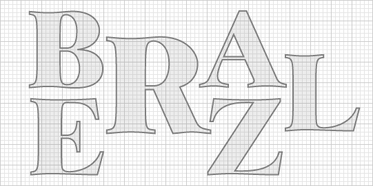 Буквы для логотипа "LALE BAZAR"