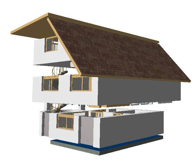 Дом Дача К крыша 18