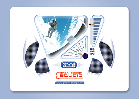 Карманный календарик Грани design