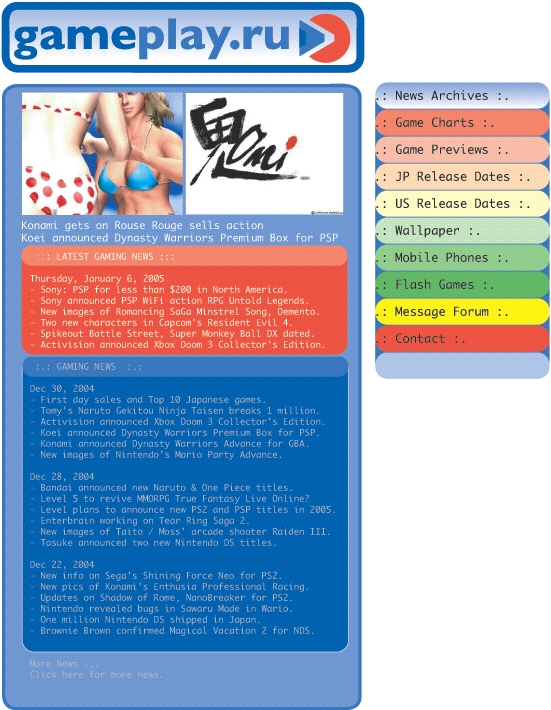 GamePlay.ru - новостной блог для WEB-TV