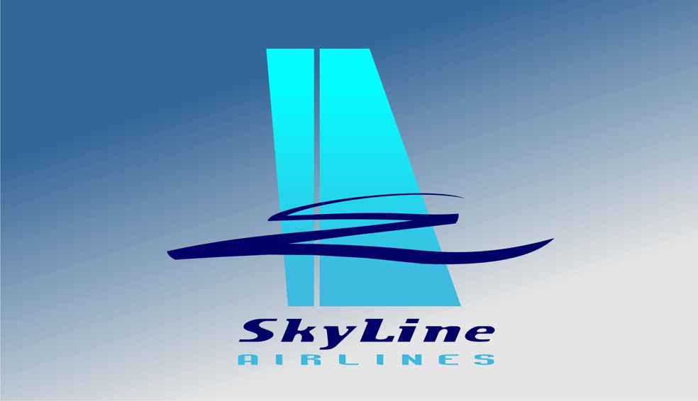 Логотип компании "SkyLine Airlines"