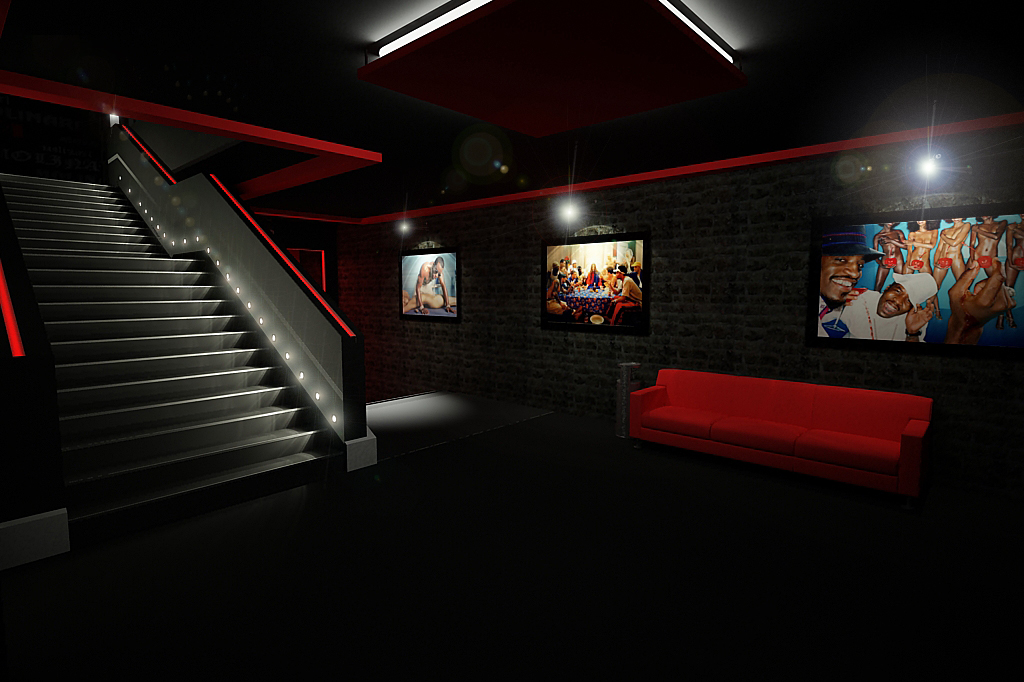 холл ночного клуба (1-й этаж)