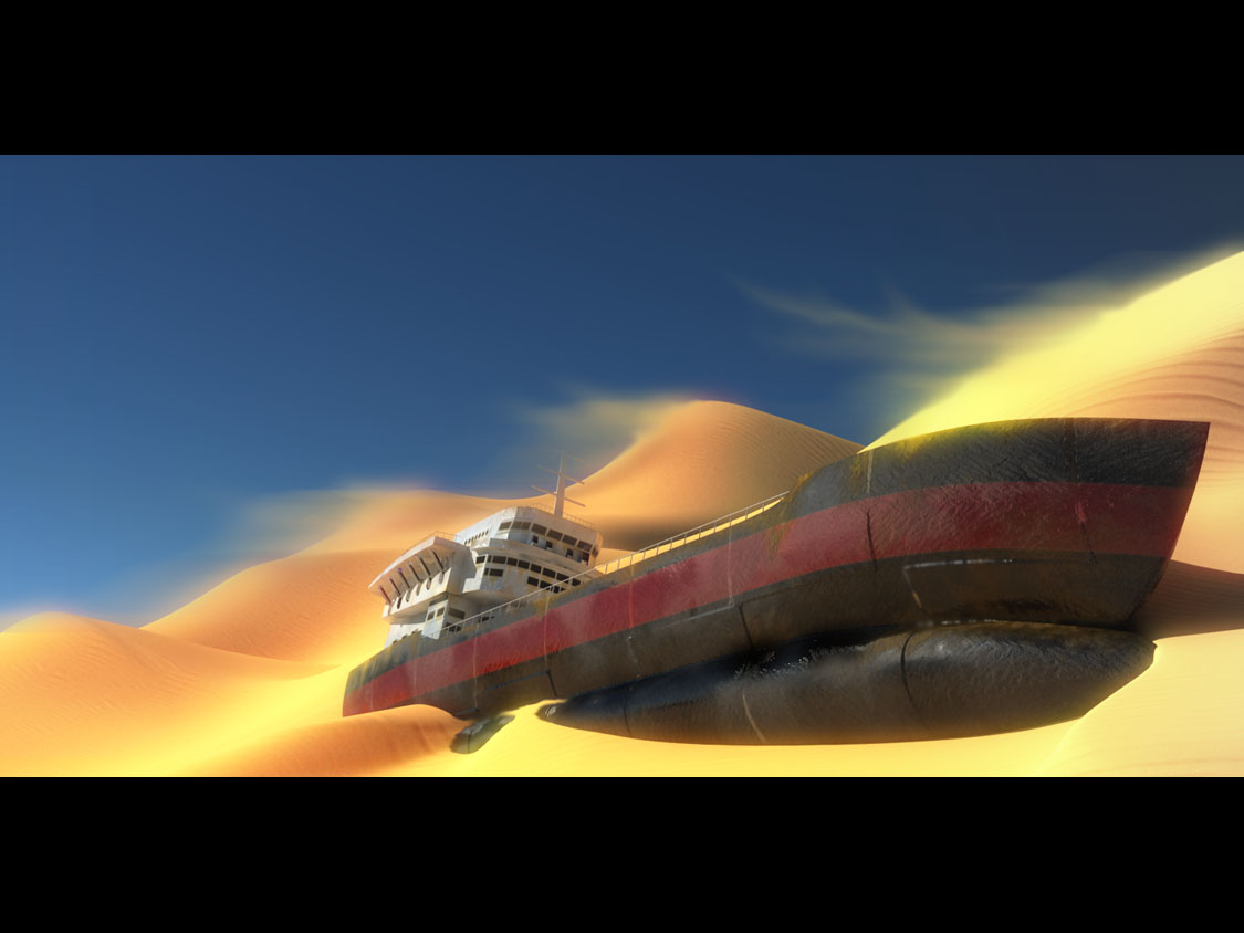 Затонувший в пустыне