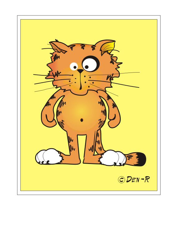 персонаж "КОТ, тип рыжий"