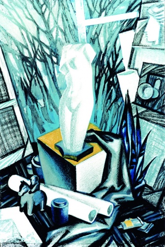 "В мастерской"