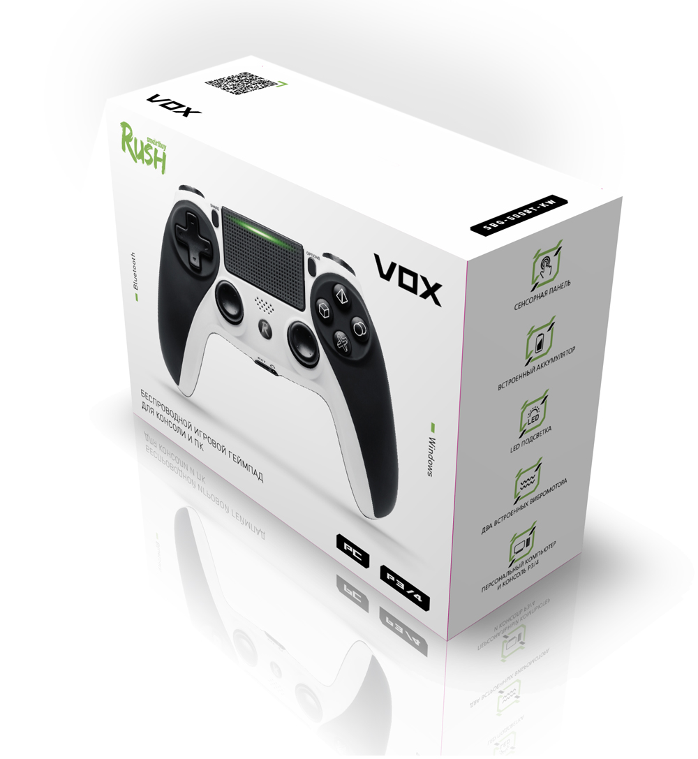 Упаковка геймпада