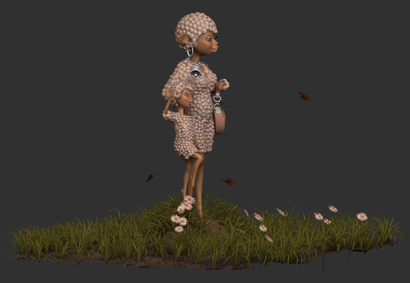 моделирование персонажей "Год овцы"_4