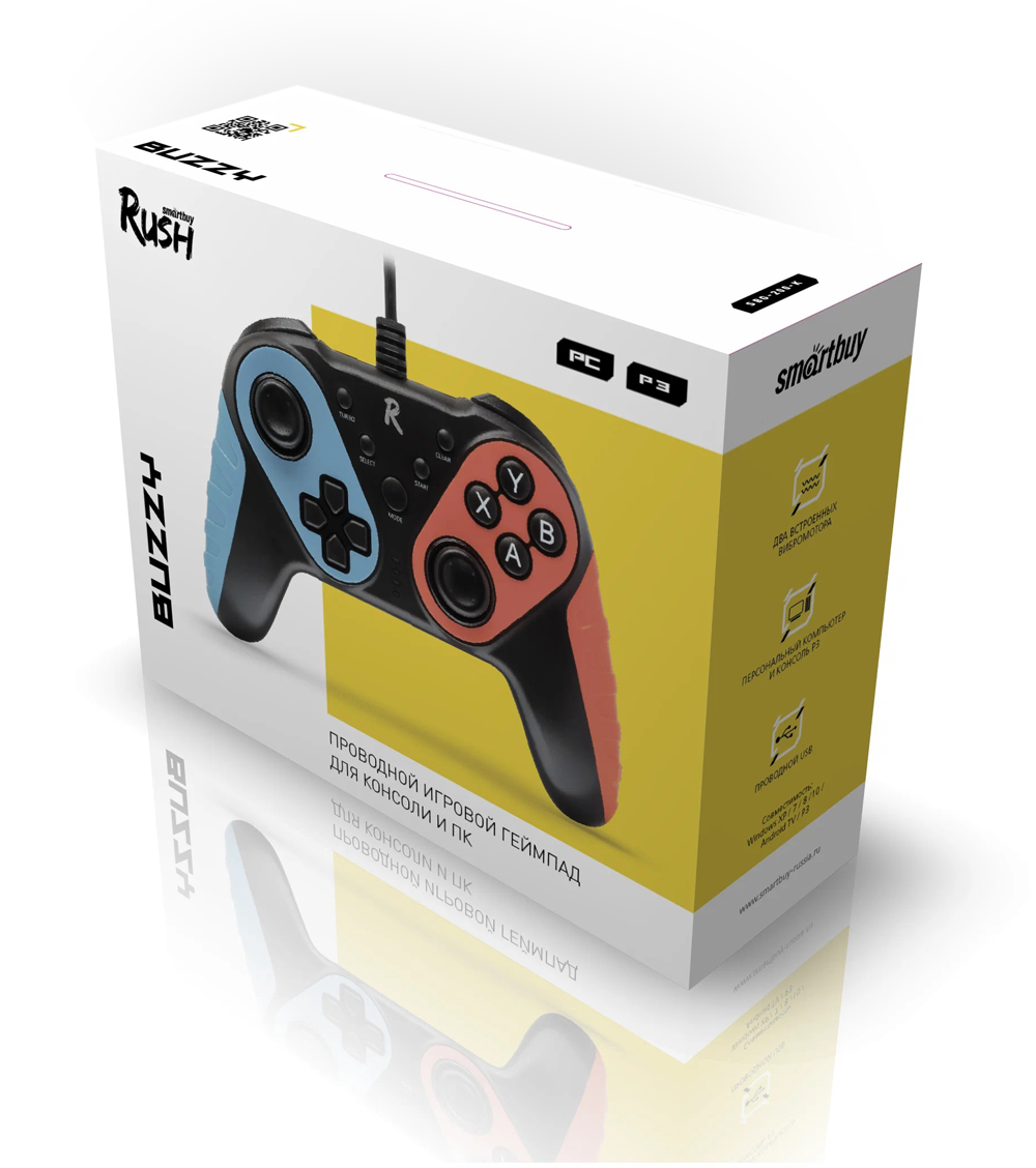 Упаковка геймпада