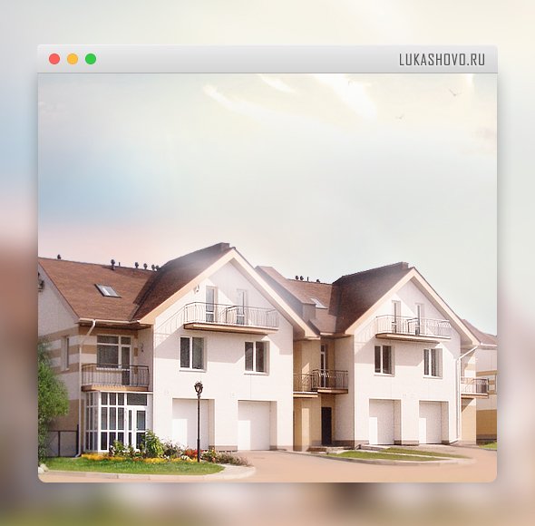 Флеш-сайт коттеджного поселка «Лукашово-2»