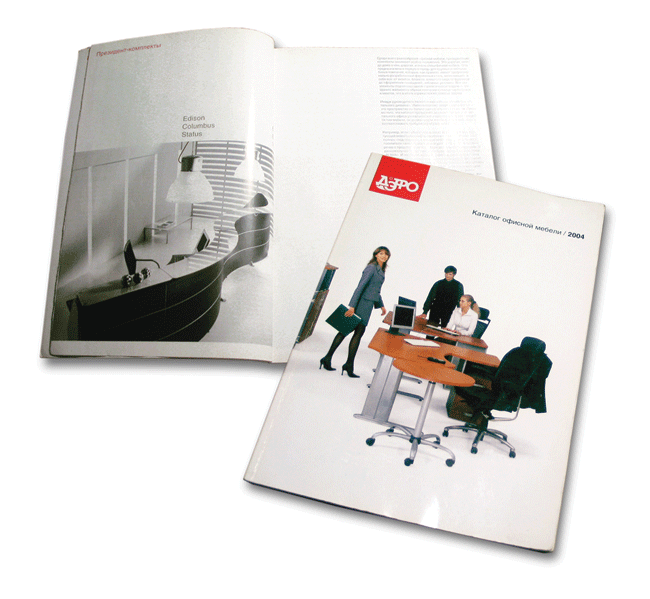 Ассортиментный каталог для мебельной компании ДЭФО