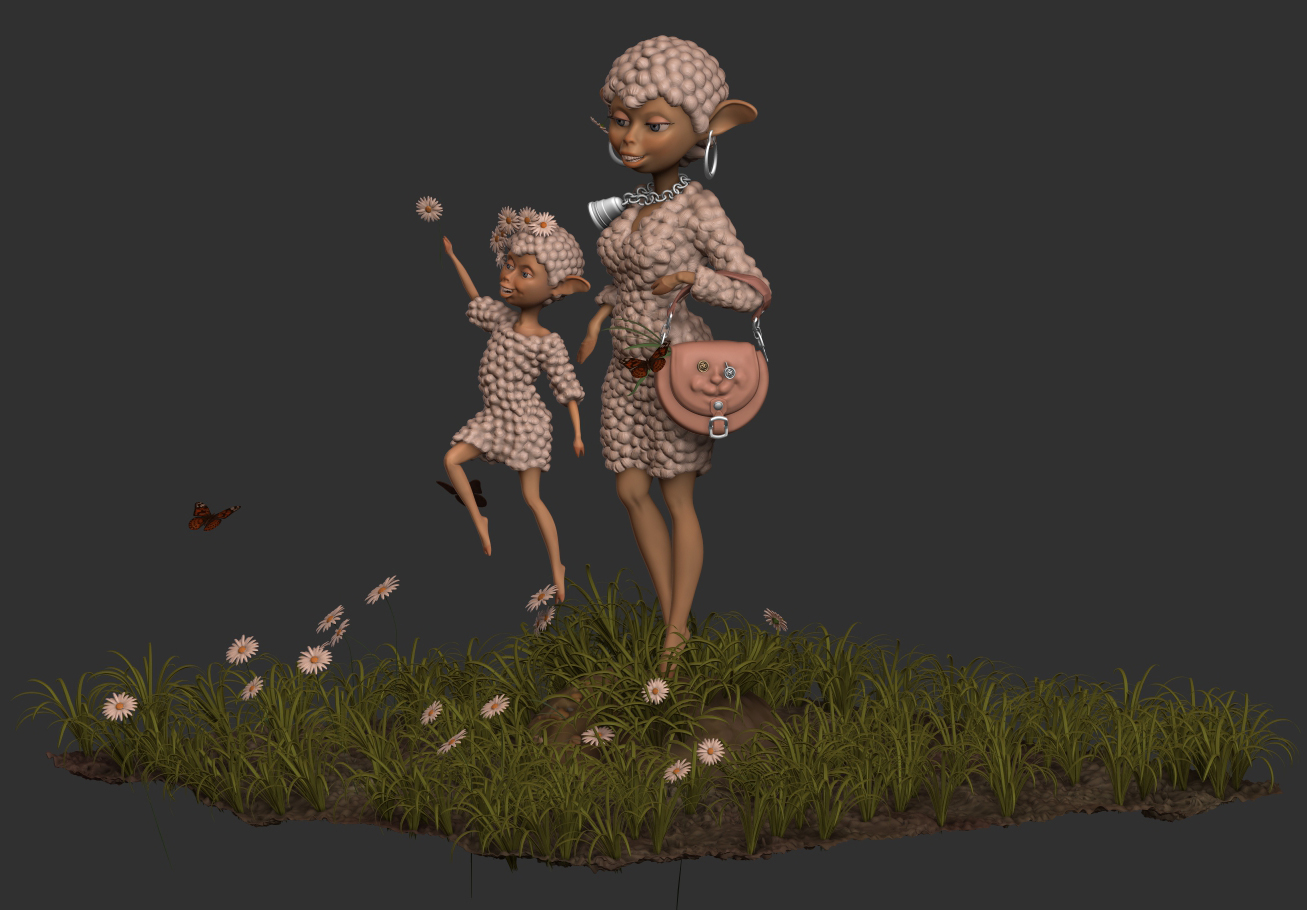 моделирование персонажей "Год овцы"_16