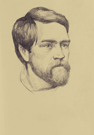 Рисунок.  Бумага, карандаш.