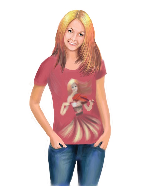 Портрет по фото.