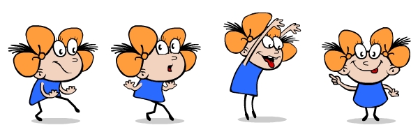 Забавная маленькая Девочка