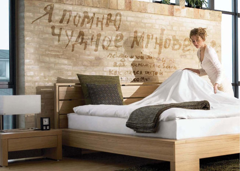 Каллиграфия в пространстве интерьера