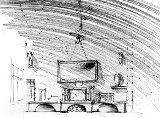 кругами и углами для девушки