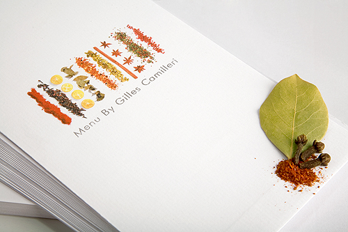 Бланки для меню компании "Ренова"