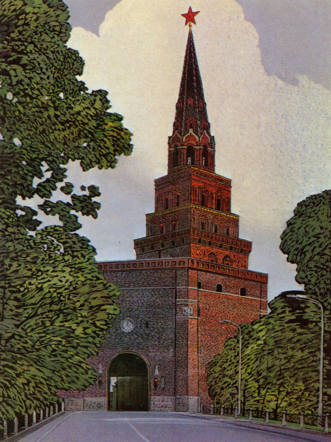 В. Чмаров " БАШНИ МОСКОВСКОГО КРЕМЛЯ"