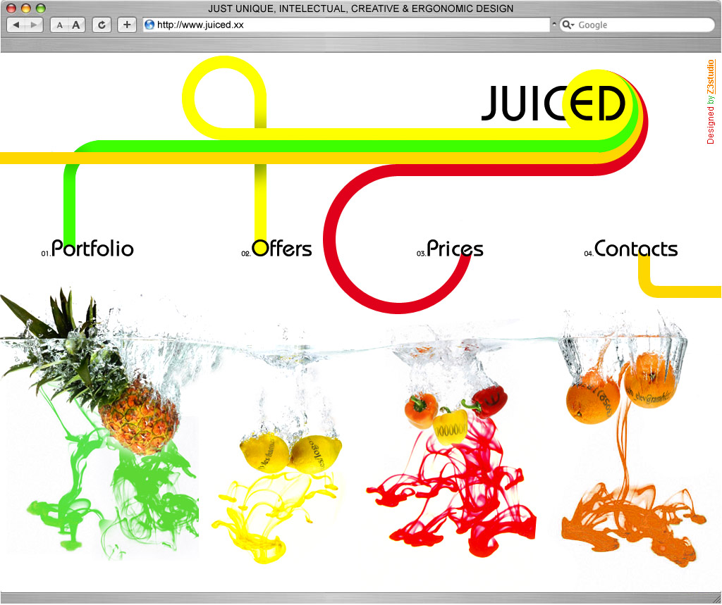 Сочный сайт.