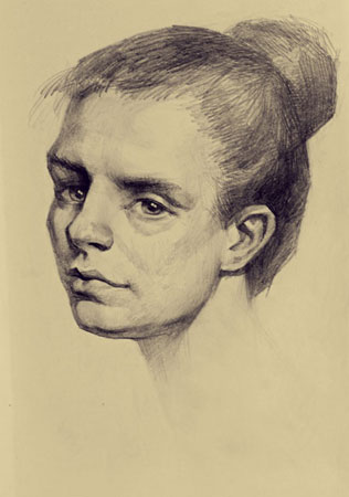 Рисунок.  Бумага, карандаш.