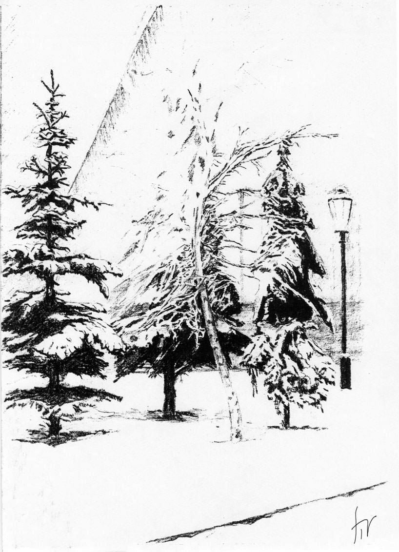 зимний пейзаж