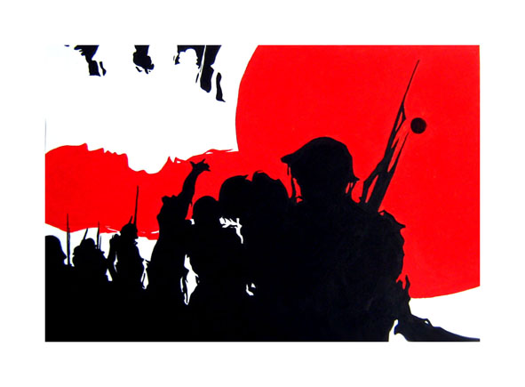 Иллюстрация по произведению Л.Андреева "Красный смех"