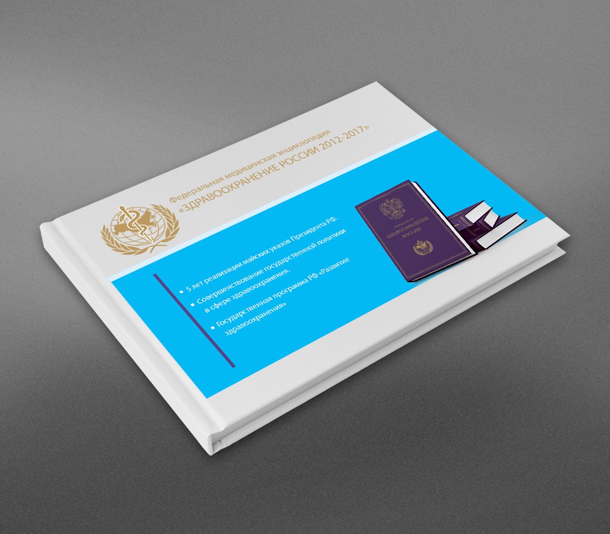 Дизайн и верстка презентации "Здравоохранение России 2012-2017&qu