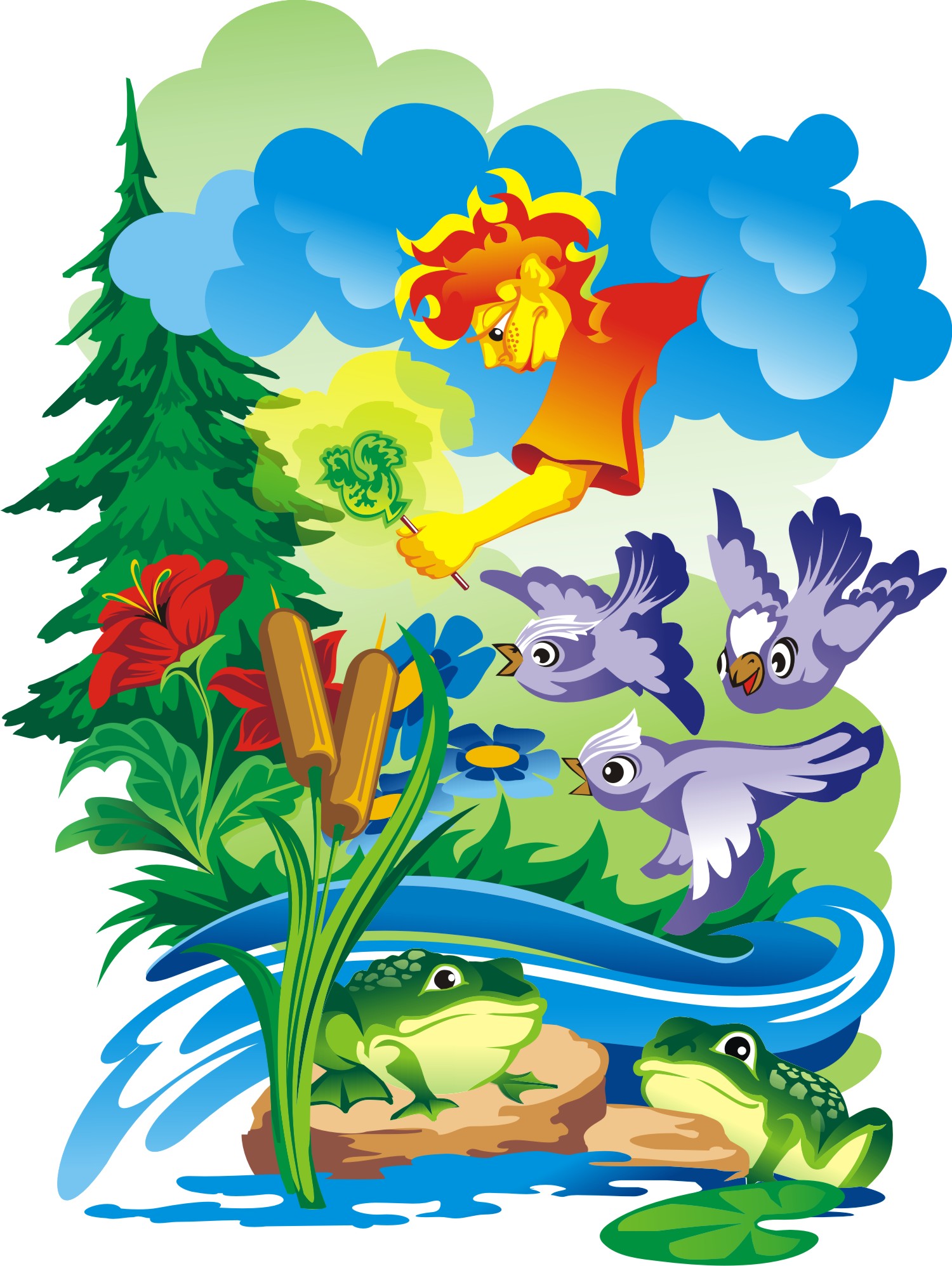 иллюстрации к сказке