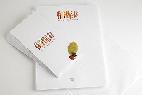 Бланки для меню компании "Ренова"