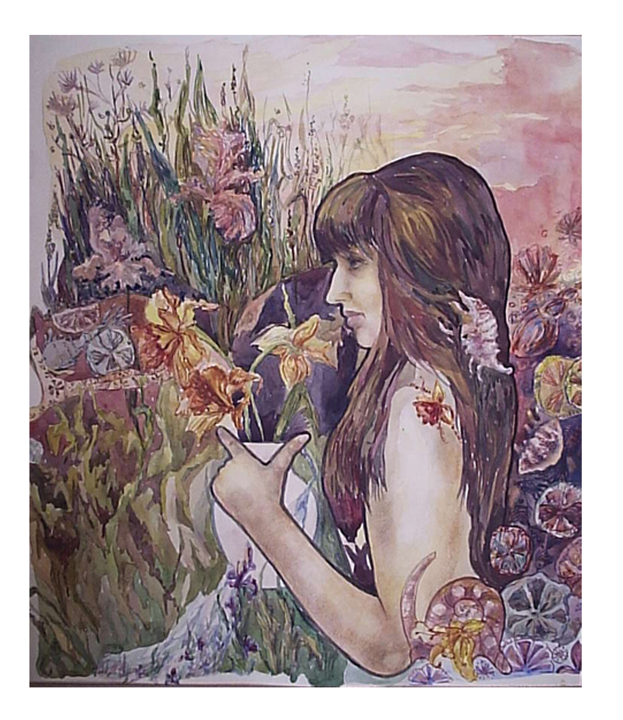 иллюстрация в стиле "Модерн"