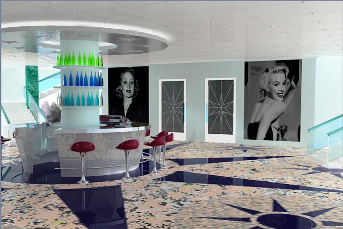 проект холла в кинотеатре "Звёздный"