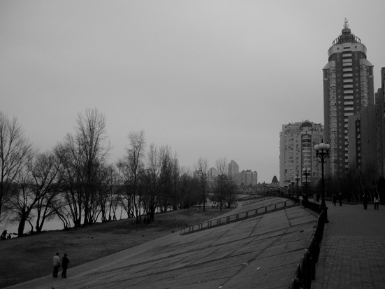 Фото. Набережная, г. Киев.