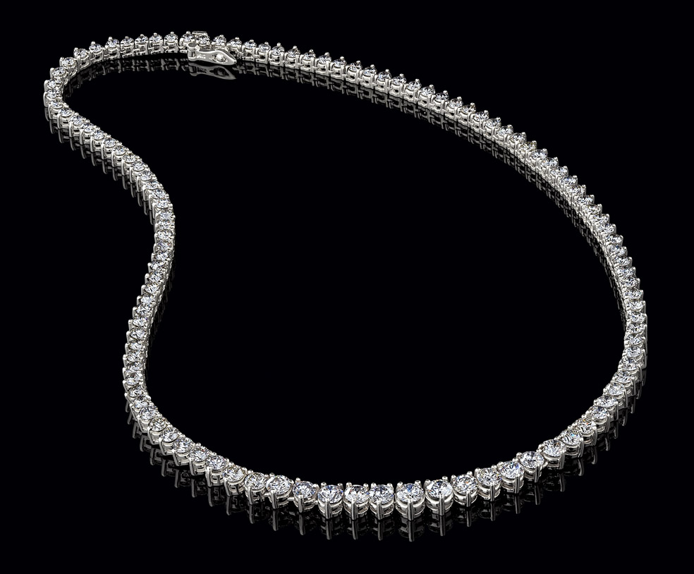Бриллиантовое колье