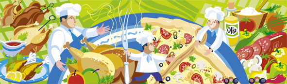 Панно "Пицца"