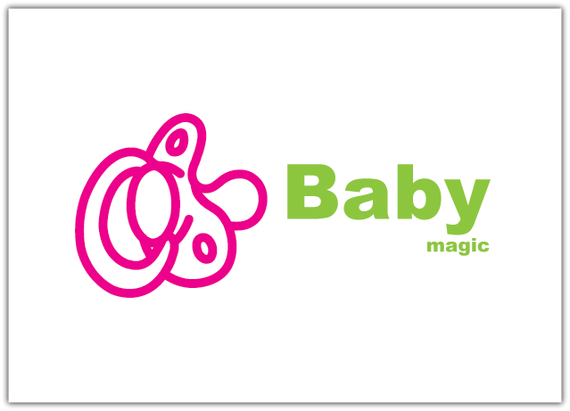 Логотип компании "Baby magic"