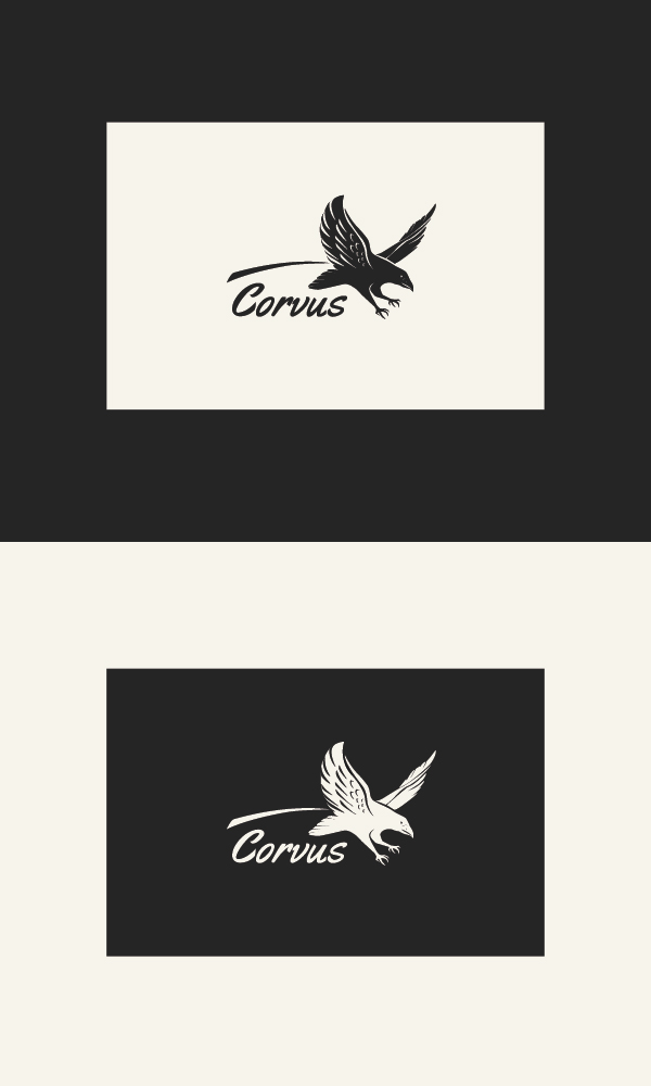 Разработка логотипа для транспортной компании «Corvus»