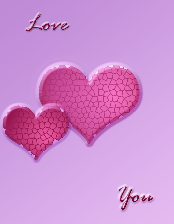 Открытка ко Дню св. Валентина