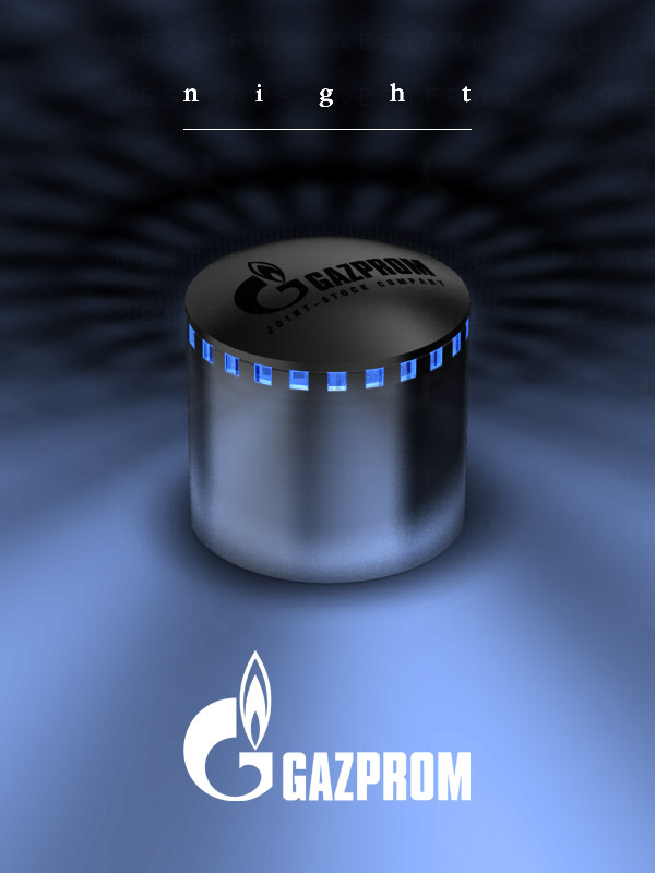 Дизайн на конкурс "Новое решение" для ОАО"ГАЗПРОМ"