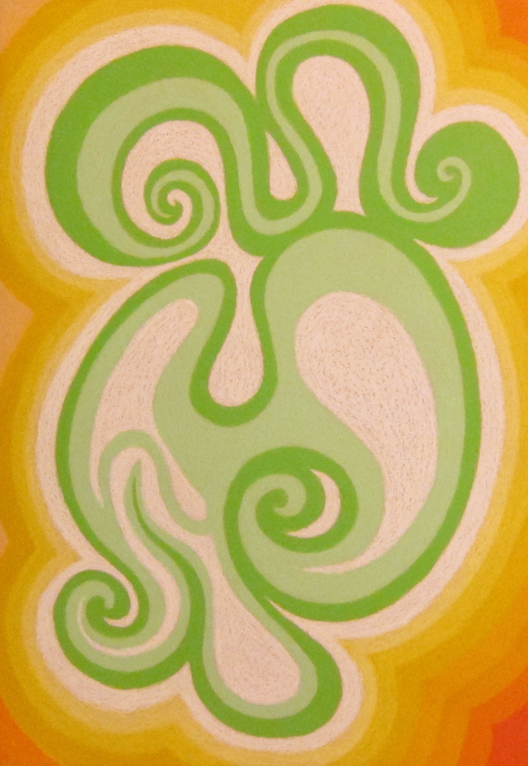 Ангел Радости.  (духовная картина)