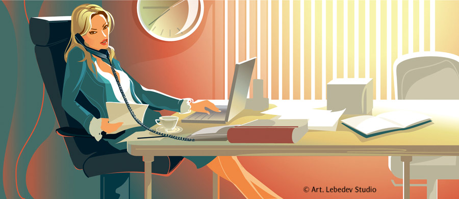 бизнес-леди